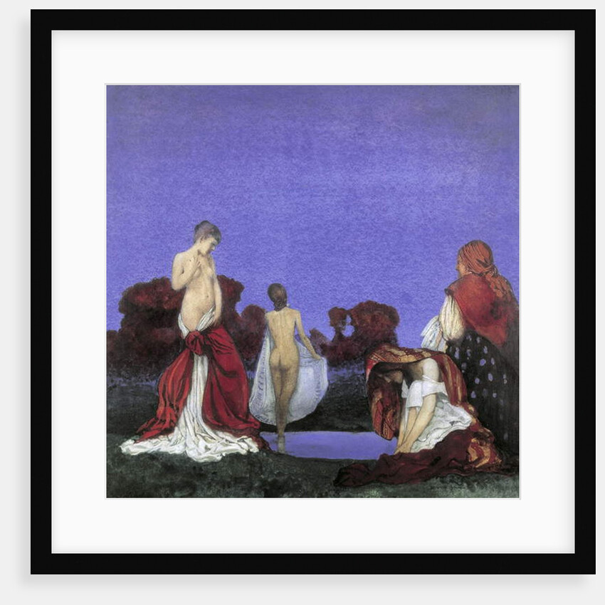 Gypsies Bathing by William Blamire Young