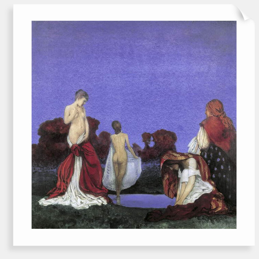 Gypsies Bathing by William Blamire Young