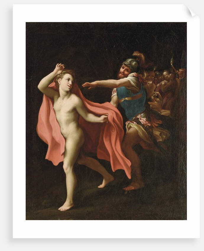 The Betrayal of Christ, with a soldier in pursuit of Mark the Evangelist by Correggio