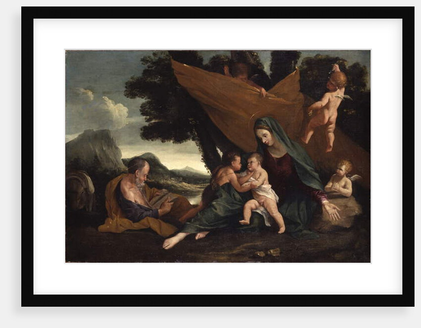 The Rest on the Flight Into Egypt by Pietro Testa