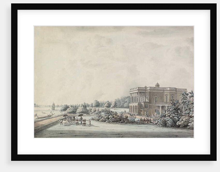 Lady Teignmouth's garden house on the banks of the Hooghly, Calcutta, after 1797 by Hubert Cornish
