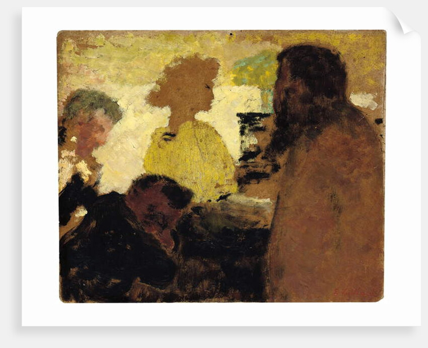 At the Piano, c.1896 by Edouard Vuillard