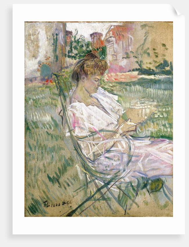 Madame Misia Natanson, 1897 by Henri de Toulouse-Lautrec