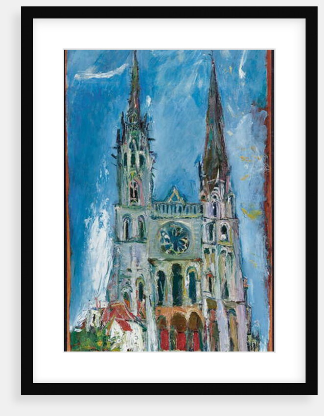 Chartres Cathedral, 1933 by Chaim Soutine
