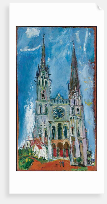 Chartres Cathedral, 1933 by Chaim Soutine