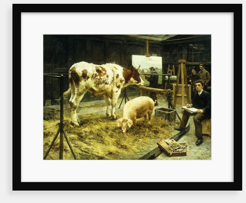 The Animal Painters, 1889 by J. de Pooter