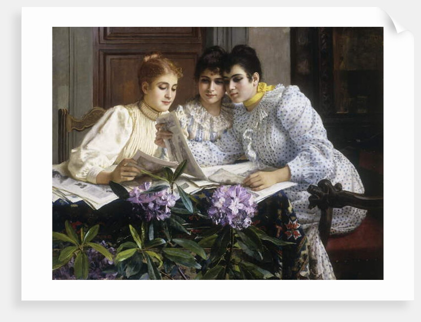 Selecting the Trousseau by Eugen von Blaas