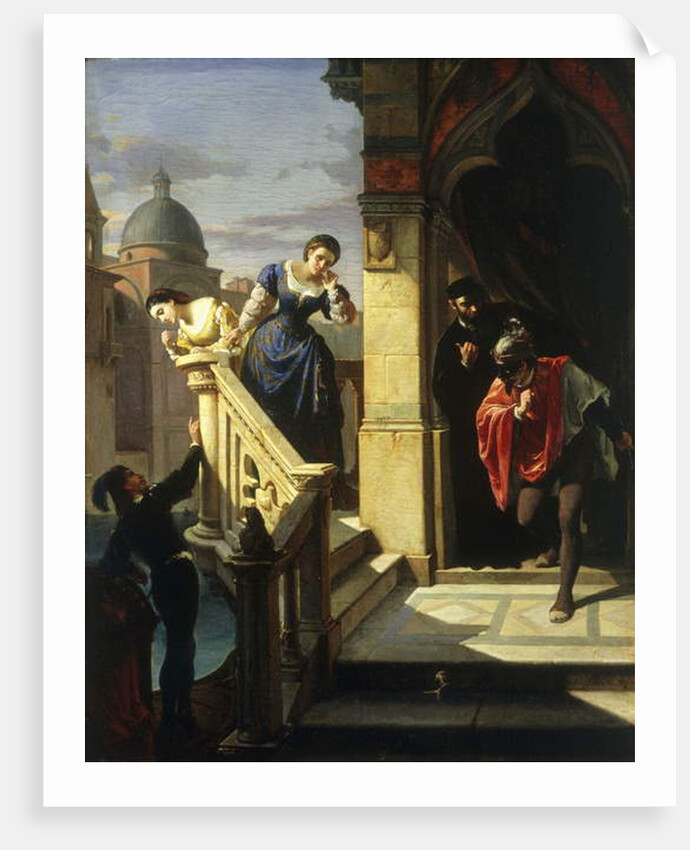 Venetian Intrigue, 1862 by Niccolo Sanesi