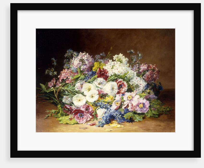 A Splendid Bouquet of Assorted Flowers, c.1861 by Marie Therese Lemaire