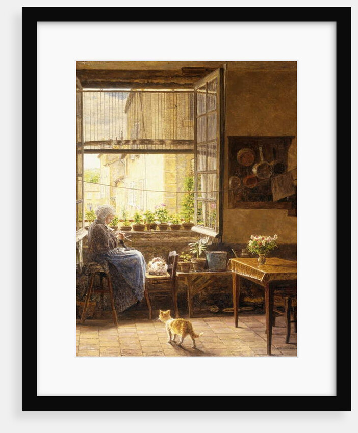 A Quiet Afternoon, 1917 by Marie Francois Firmin-Girard