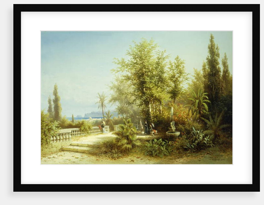 A View of Trieste by Albert Rieger