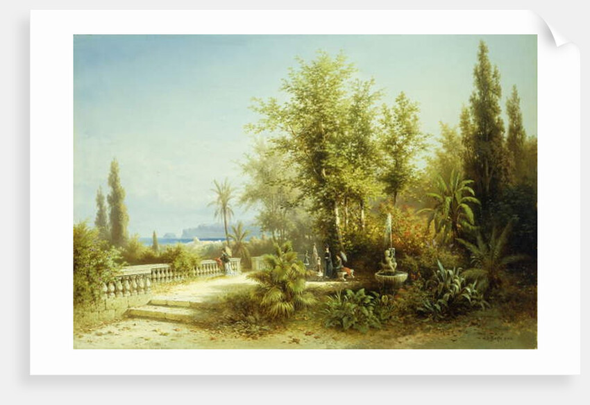 A View of Trieste by Albert Rieger