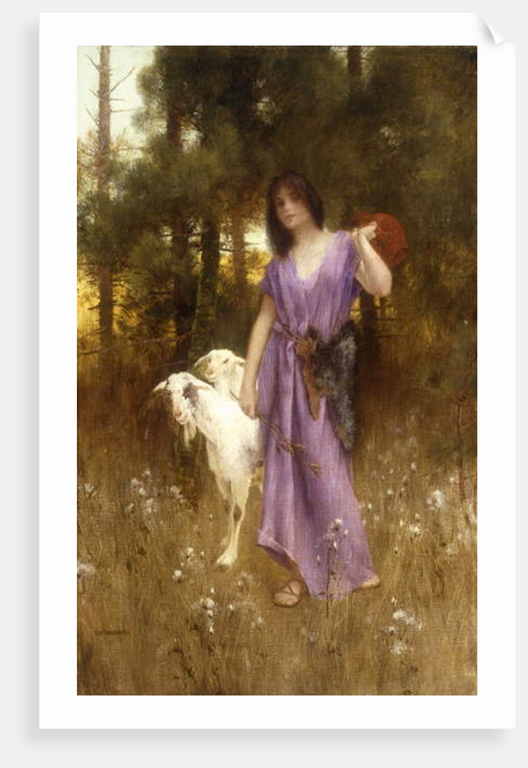 The Shepherdess by Carl Wunnerberg
