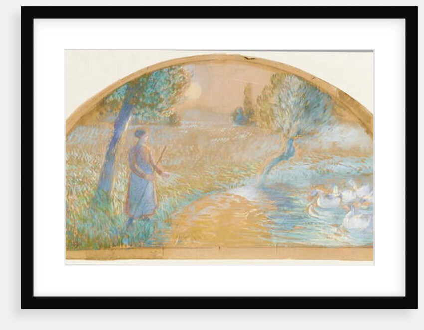 The Goose Girl, 1890 by Camille Pissarro