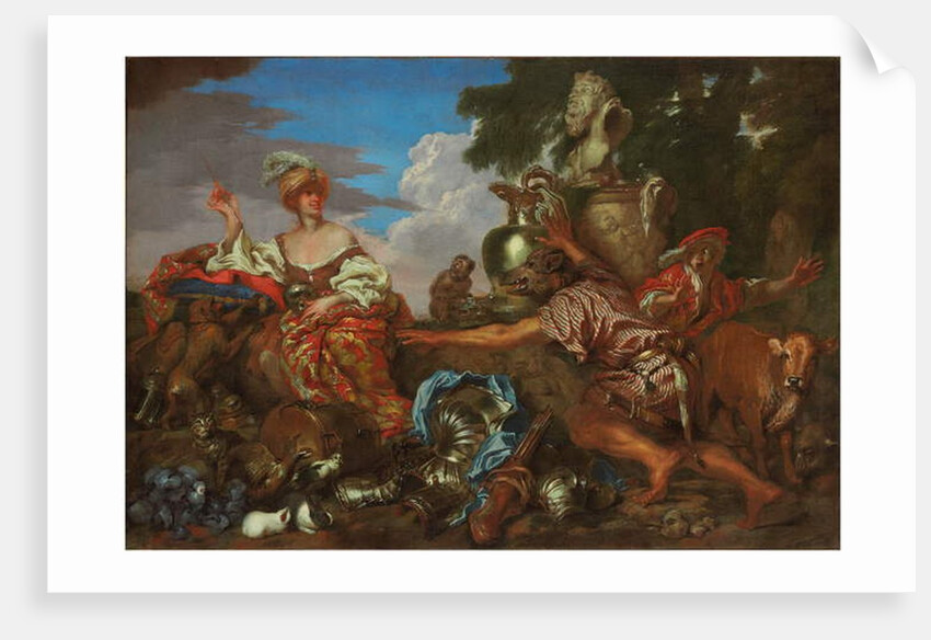 Circe Changing the Companions of Ulysses into Boars by Giovanni Benedetto Castiglione