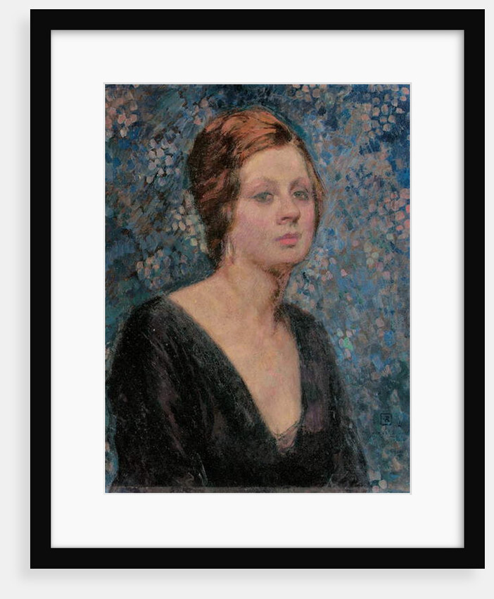 Portrait of Valentine Tessier, 1914 by Theo van Rysselberghe