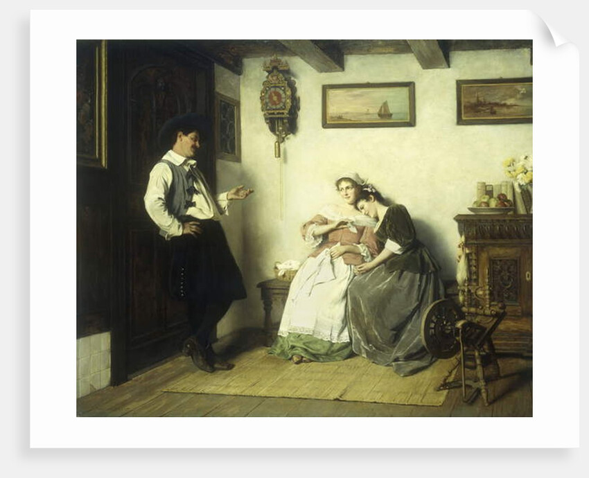 Flirtation by Max Volkhart