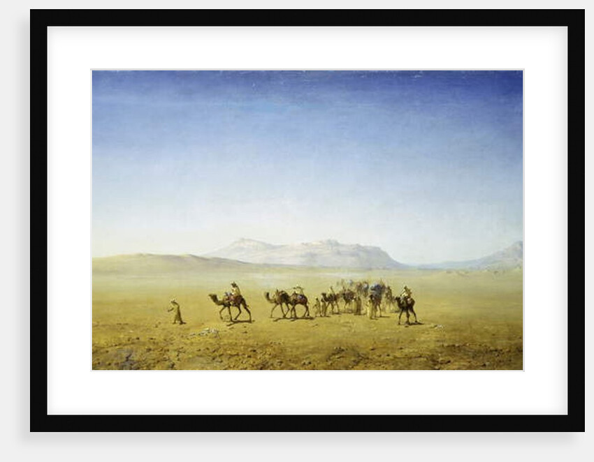 An Arab Caravan in the Desert by Henrik Ankarcrona