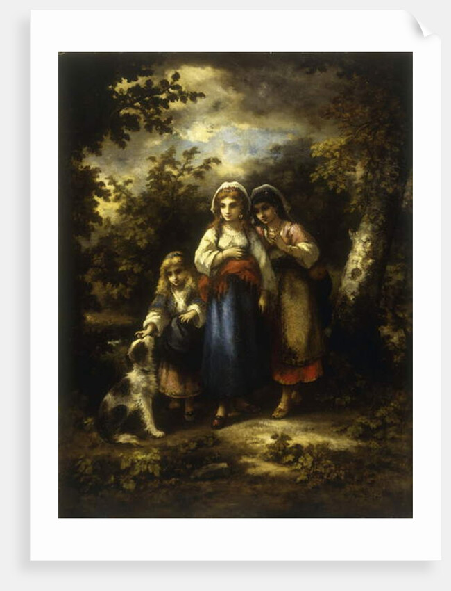 The Ramblers, 1876 by Narcisse Virgile Diaz de la Pena