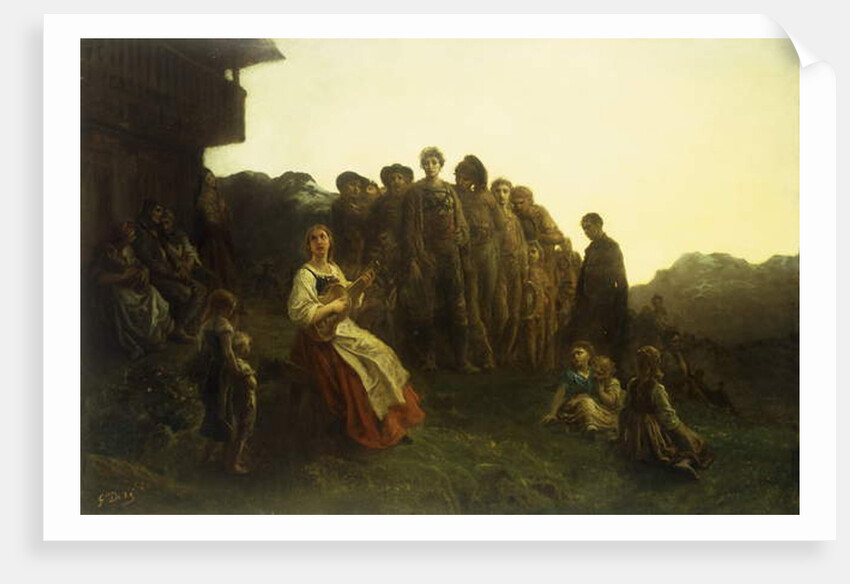 The Balladeer by Gustave Dore