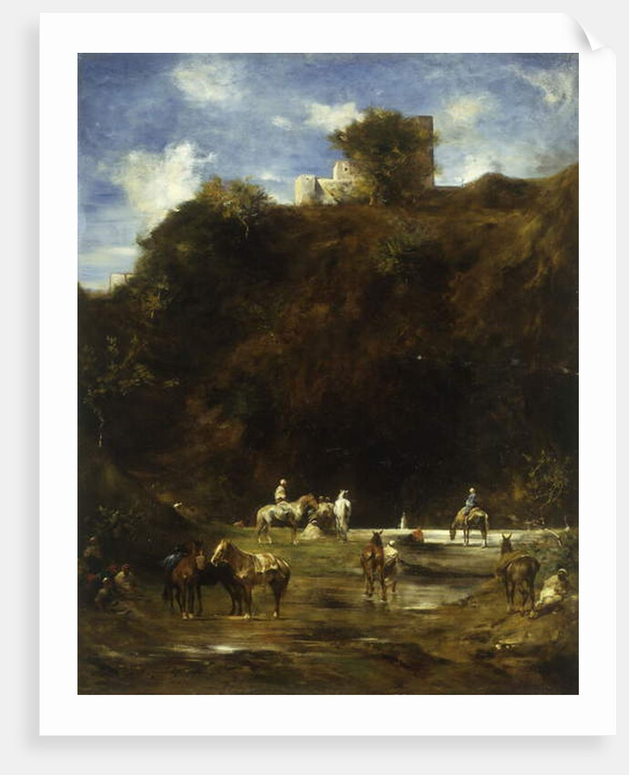 Arabs resting, 1874 by Eugene Fromentin