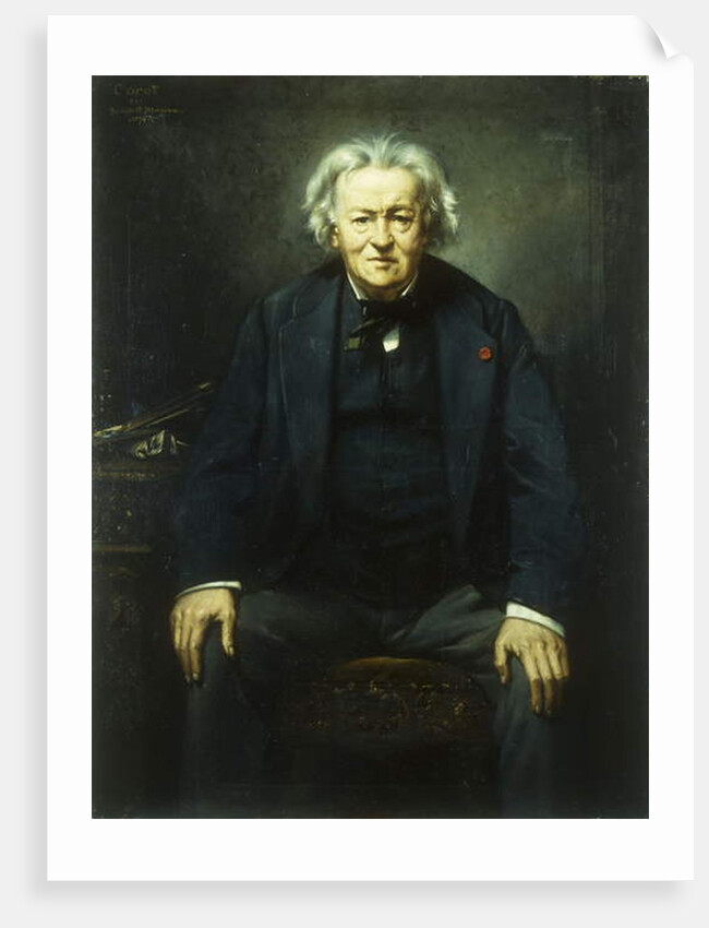 Portrait of Jean Baptiste Camille Corot, 1874 by Benedict Masson