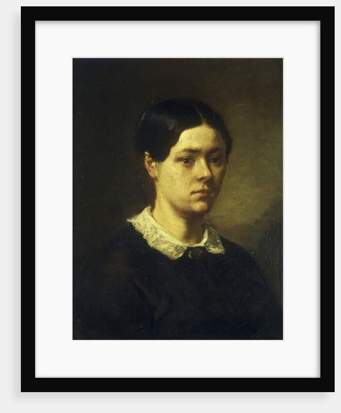 Portrait of Madame J.F. Millet, c.1844 by Jean-Francois Millet