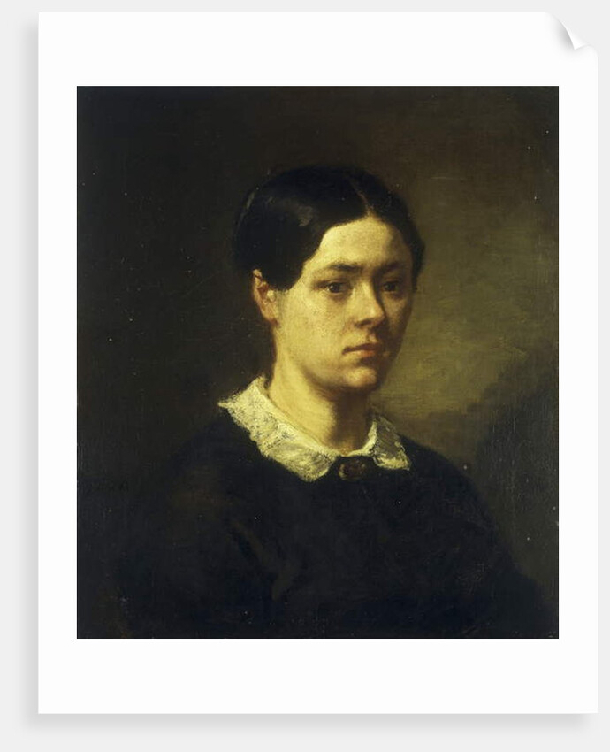 Portrait of Madame J.F. Millet, c.1844 by Jean-Francois Millet