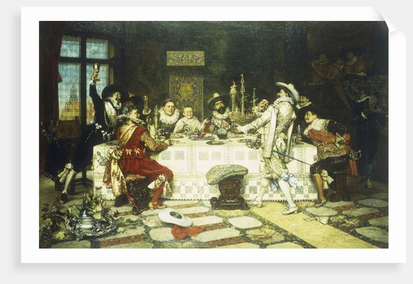 The Prince's Birthday Party, 1886 by Adolphe Alexandre Lesrel