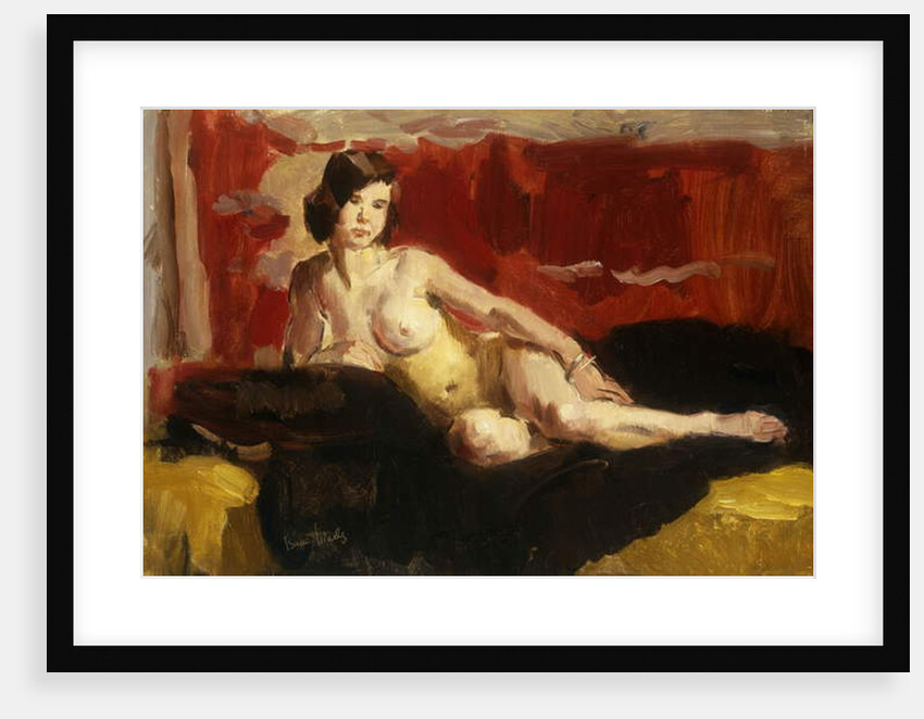 Reclining Nude by Isaac Israels