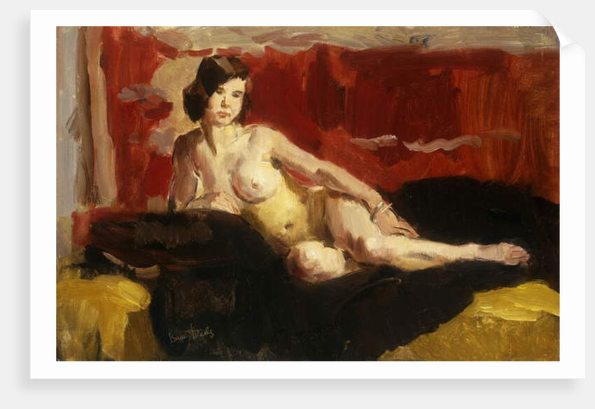 Reclining Nude by Isaac Israels