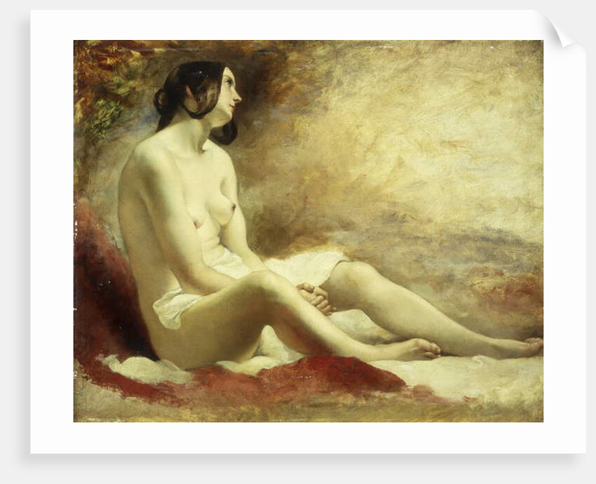 Study of a Draped Nude by William Etty