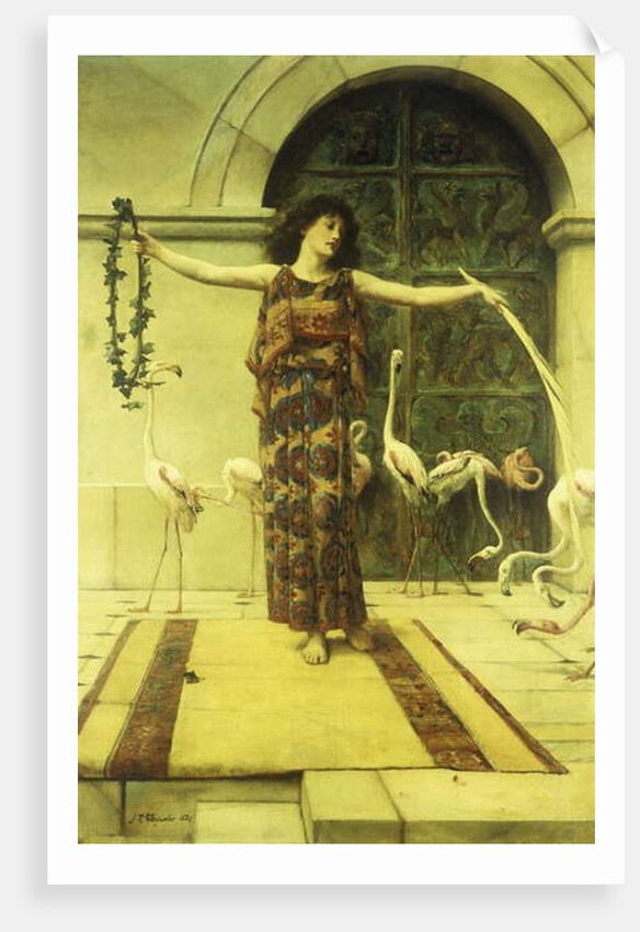 Dance of the Flamingos, 1885 by John Reinhard Weguelin