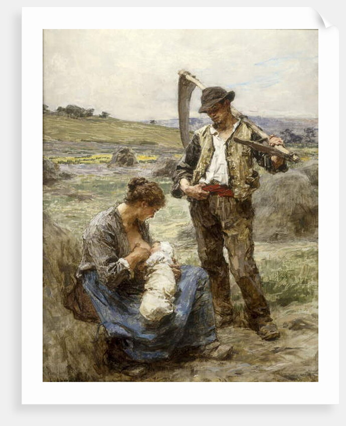 Maternity by Leon Augustin Lhermitte