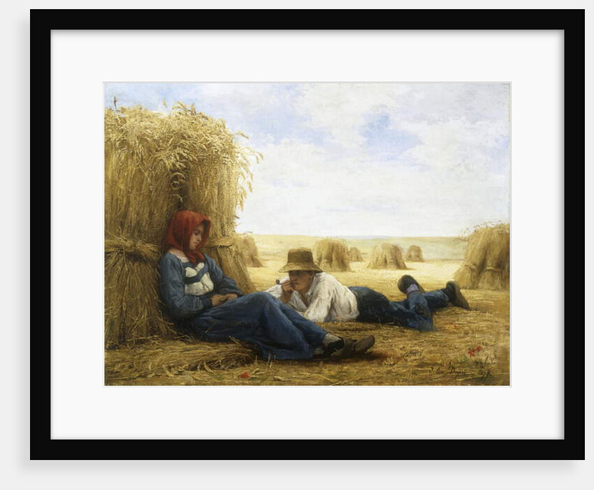 Harvest Time, 1878 by Julien Dupre