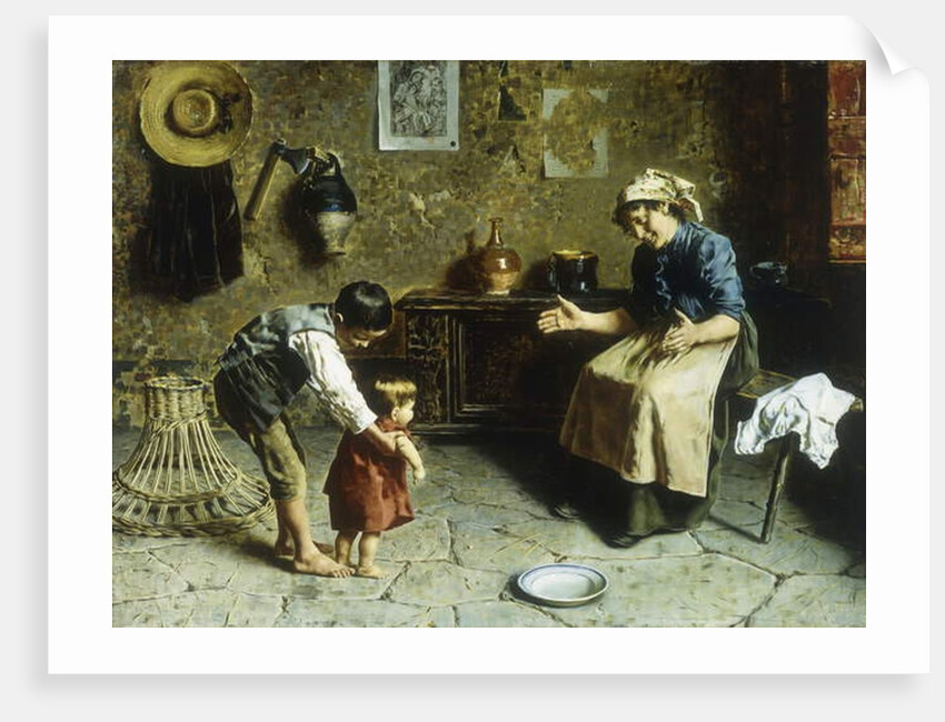 The First Steps by Eugenio Zampighi