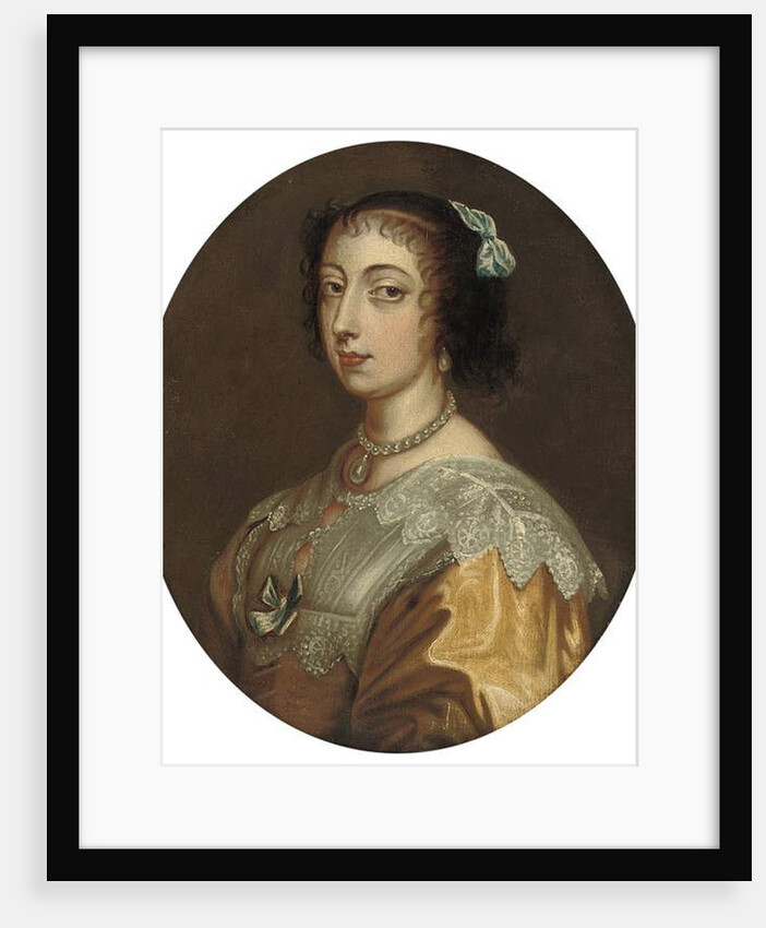 Portrait of Queen Henrietta Maria by Anthony van Dyck