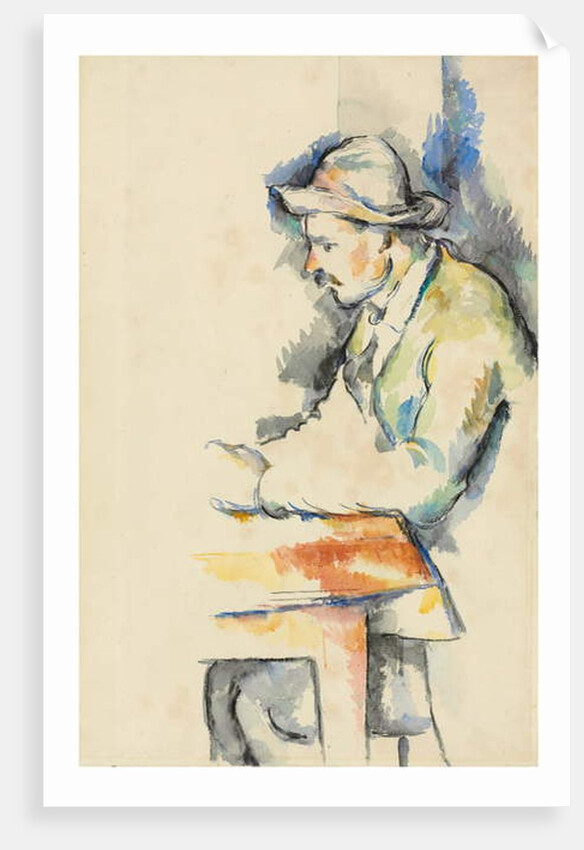 Joueur de Cartes, c.1896 by French School