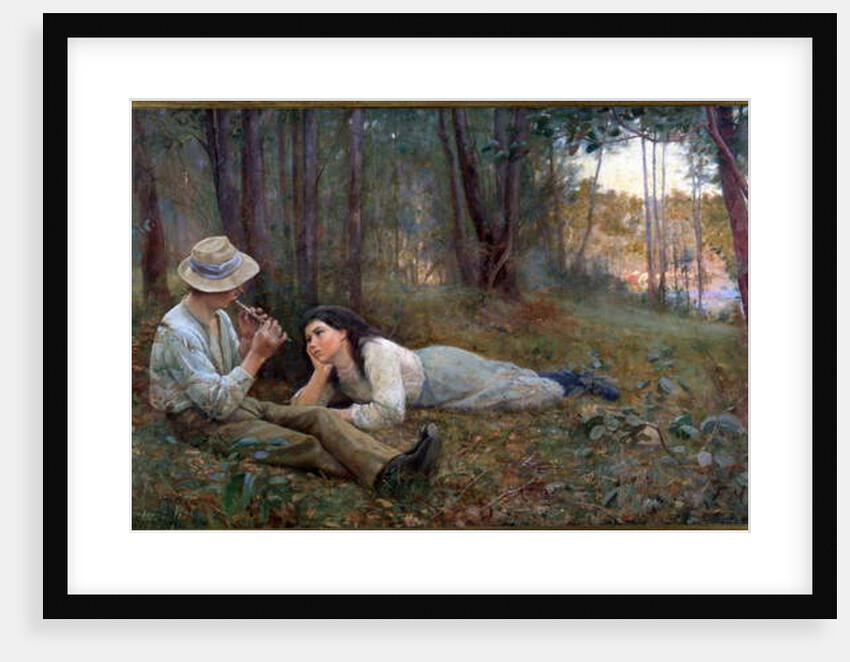 Bush Idyll, 1893 by Frederick McCubbin
