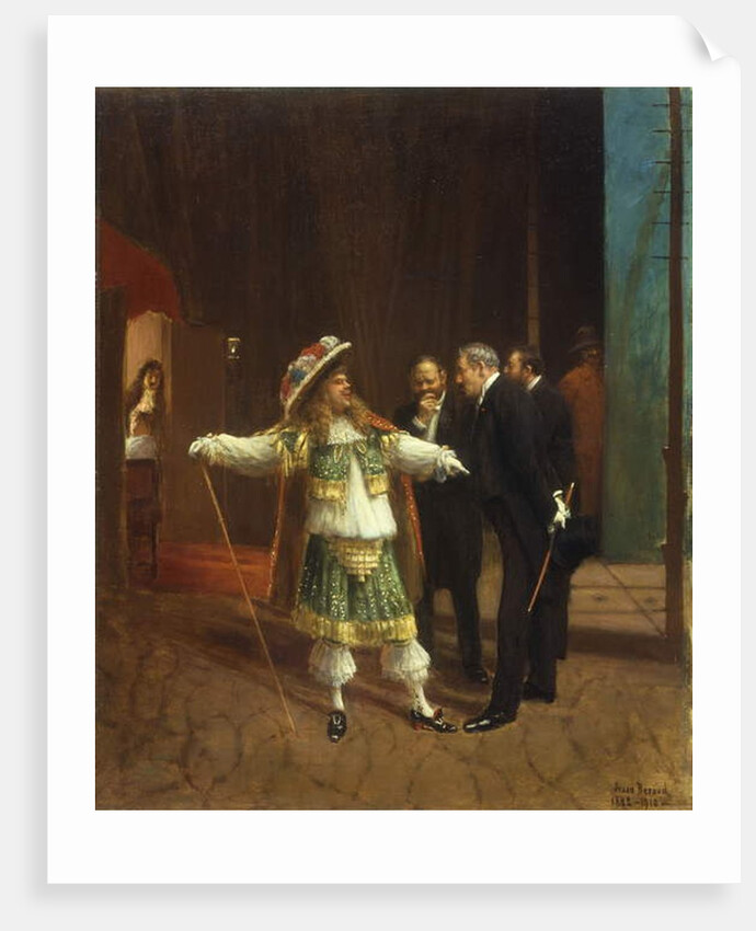 Coquelin the Elder in 'Le Bourgeois Gentilhomme' by Moliere, c.1882 by Jean Beraud