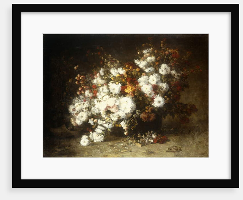 Still life of flowers by Aime Perret