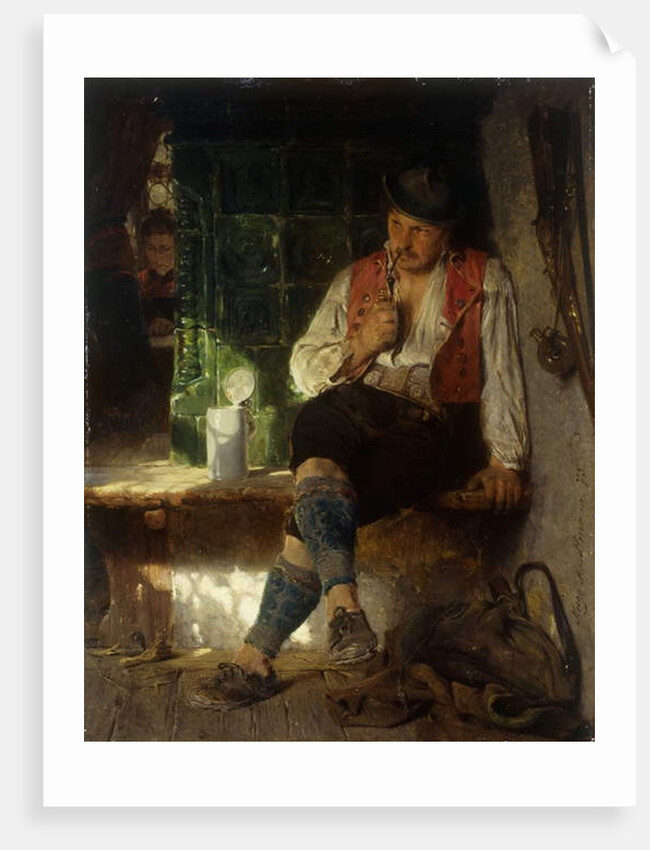 A Tavern Scene, 1875 by Hugo Wilhelm Kauffman