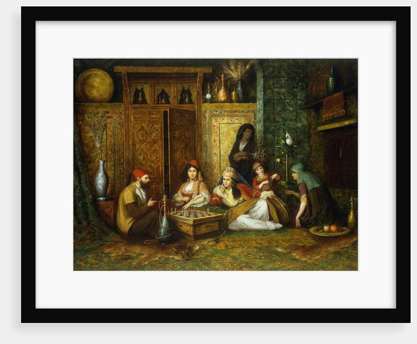 The Chess Game by Henry Raschen