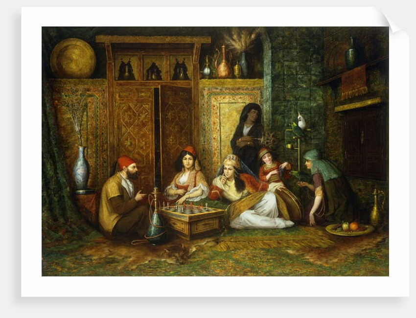 The Chess Game by Henry Raschen