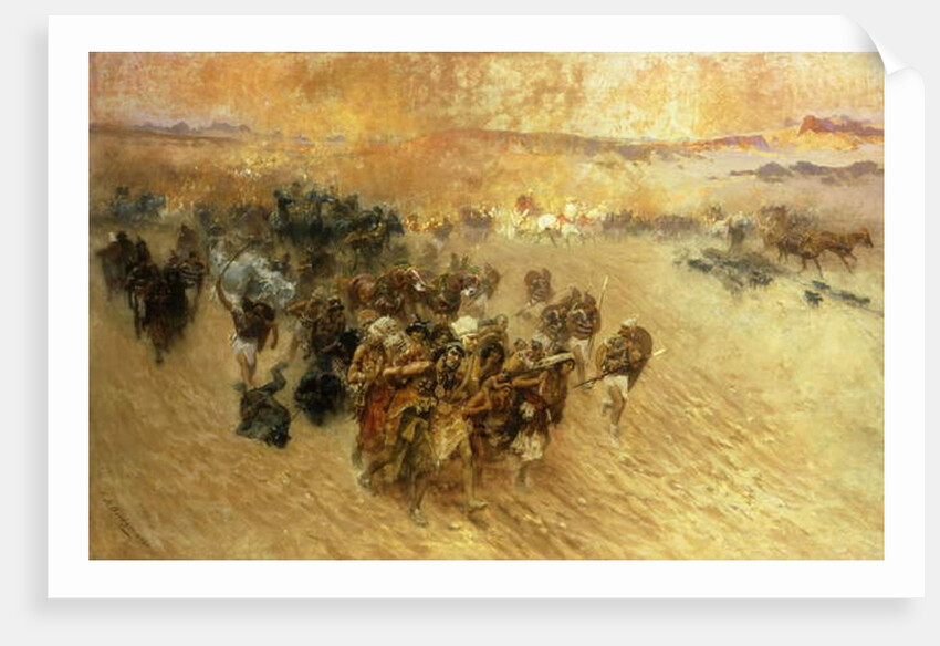 The Pharaoh's Captives by Frederick Arthur Bridgman