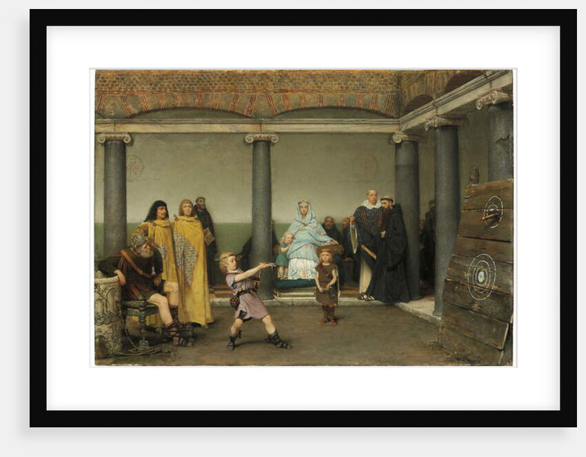 The Education of the Children of Clotilde and Clovis, 1868 by Lawrence Alma-Tadema