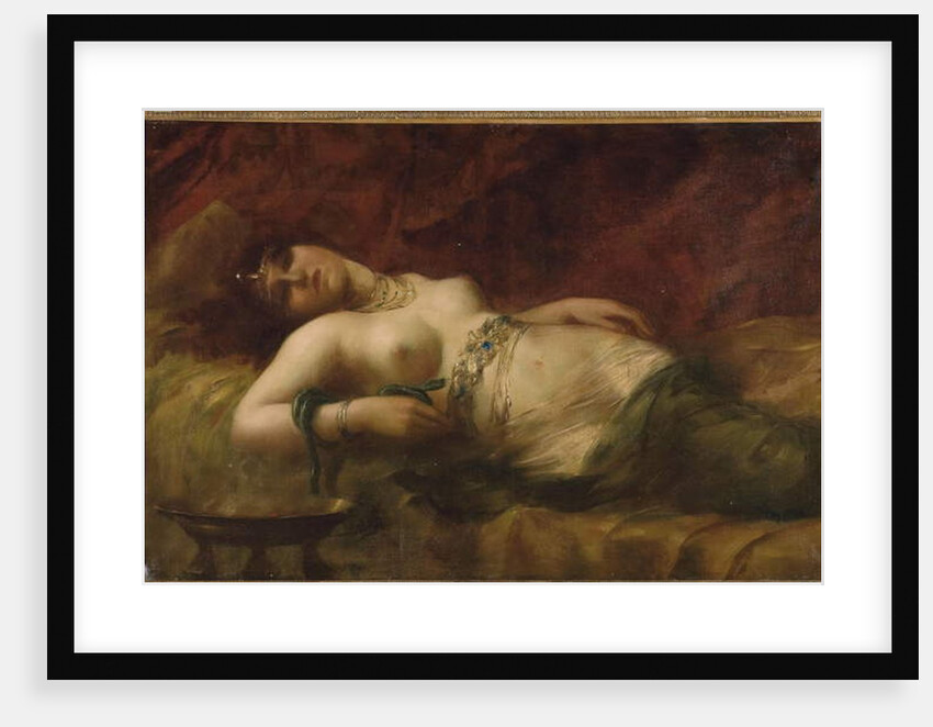 Cleopatra, late 19th century by French School