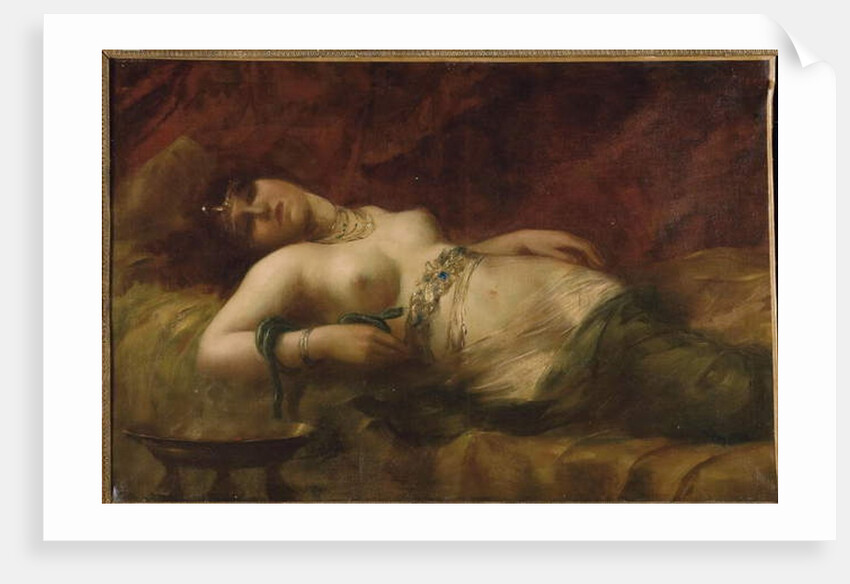 Cleopatra, late 19th century by French School