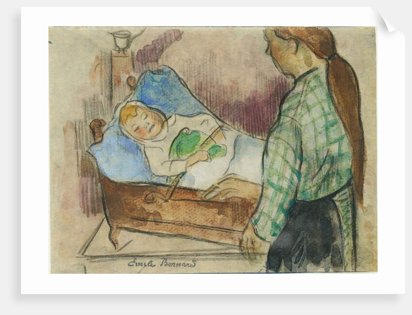 Bedtime by Emile Bernard