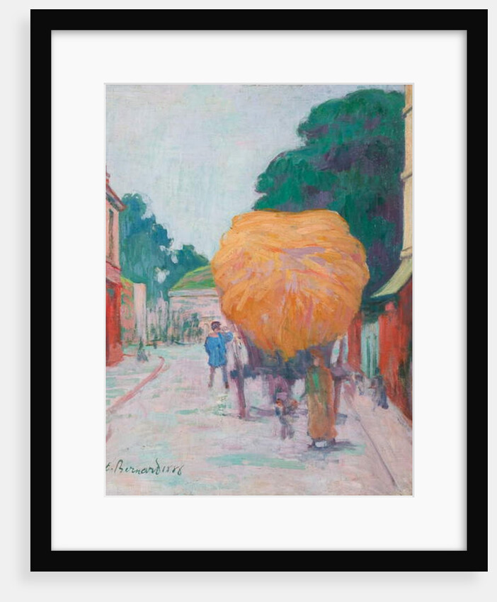 The Gate of Asnieres: The Char of Hay, 1886 by Emile Bernard